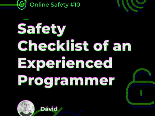 Safety Checklist of an Experienced Programmer - Bart Digital Products